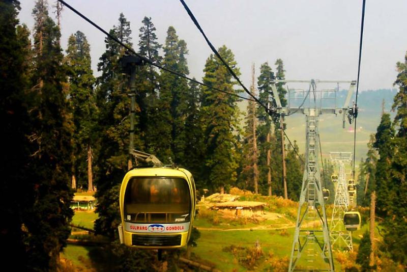Gulmarag Gandola Ride Kashmir